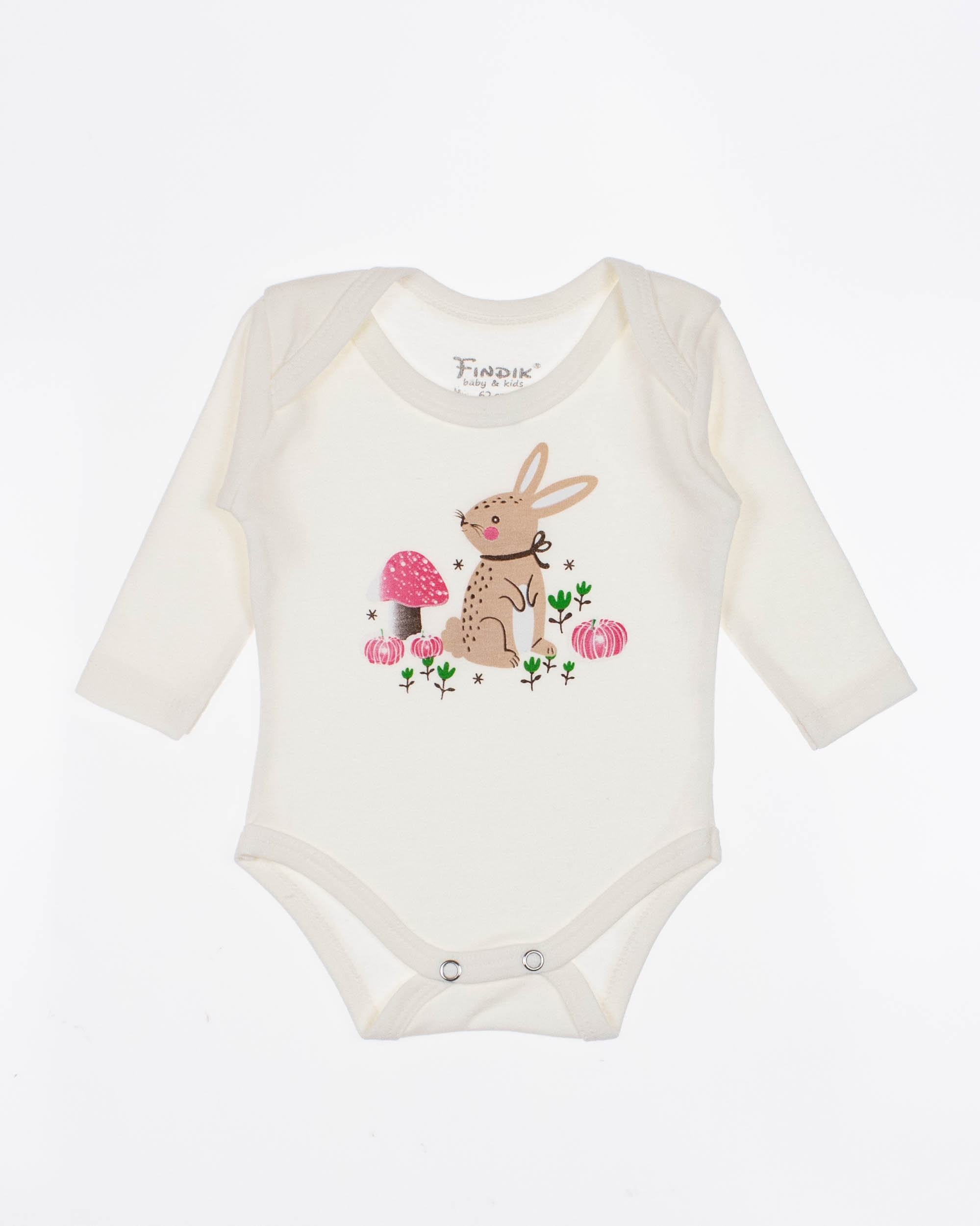 FINDIK 11706 Боди (цвет: Кремовый) FINDIK 11706 Боди (цвет: Кремовый)