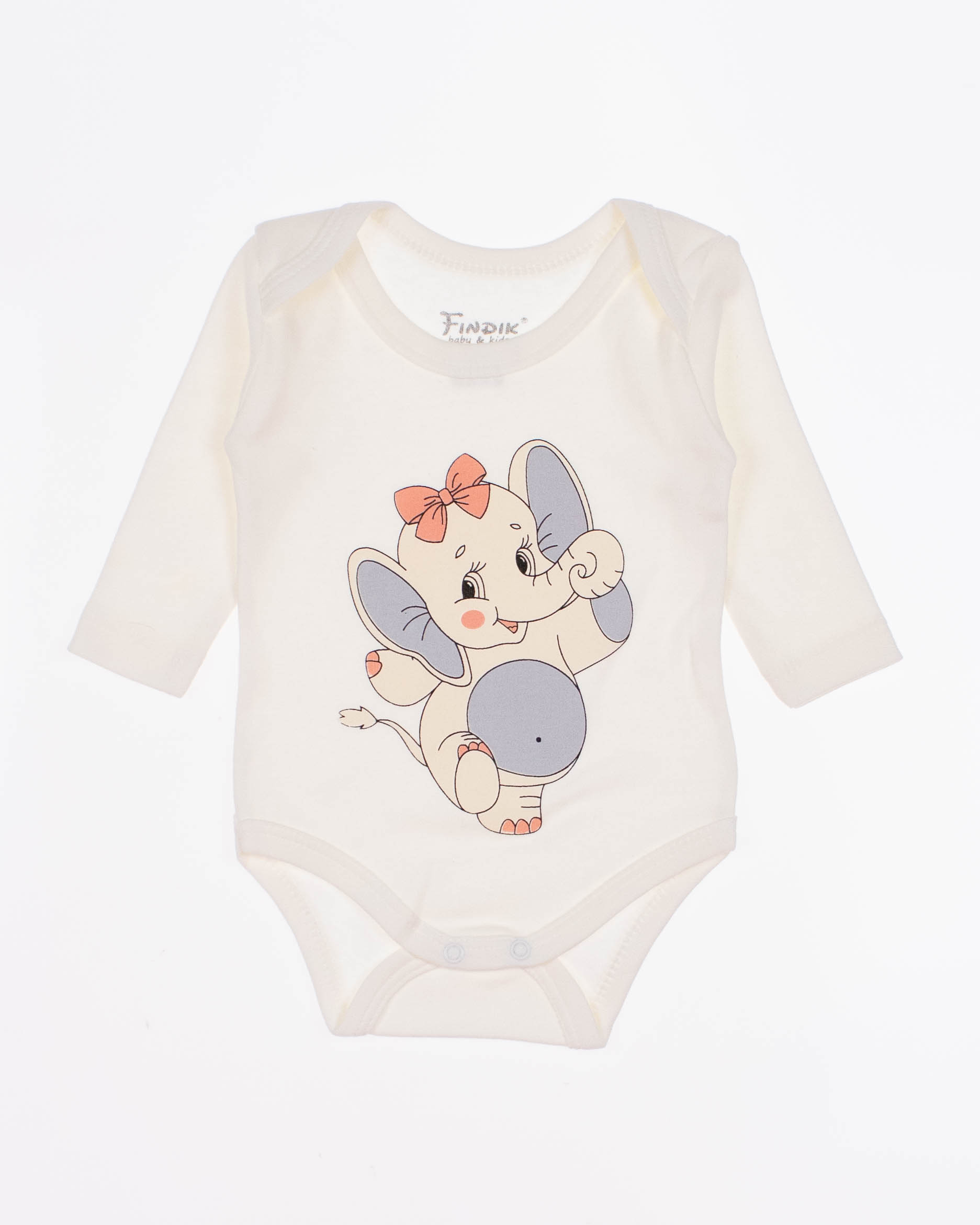 FINDIK 11790 Боди (цвет: Кремовый) FINDIK 11790 Боди (цвет: Кремовый)