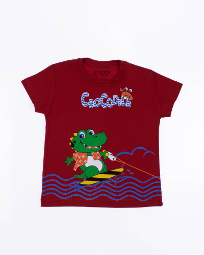 ECRIN 7052 Футболка (цвет: Красный)