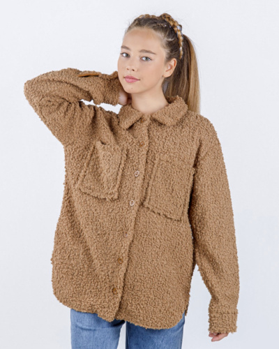 DMB KIDS 9521 Рубашка (цвет: Коричневый)