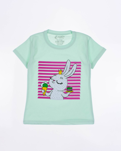 ECRIN 2129 Футболка (цвет: Ментоловый)