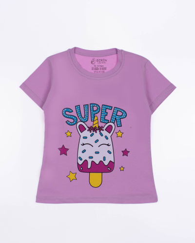 ECRIN 2139 Футболка (цвет: Сиреневый)