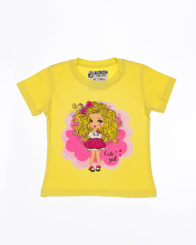 ECRIN 1032 Футболка (цвет: Желтый)