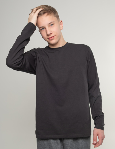 TMK 3011-2 Лонгслив (цвет: Черный 164 см)